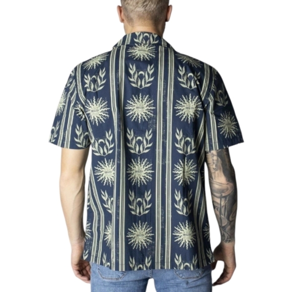 DICKIES Kelso Air Force Blue Short Sleeve Button-up Shirt Mens‎ Size XL Preppy - Picture 3 of 16